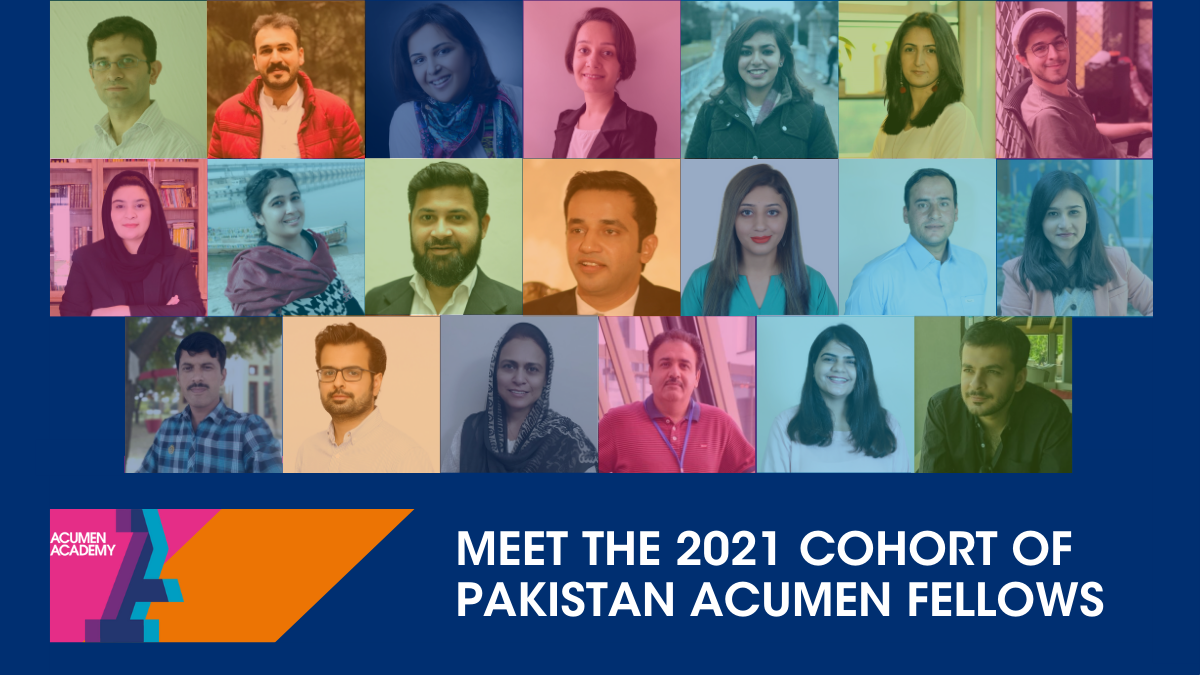 2021 Pakistan Acumen Fellows